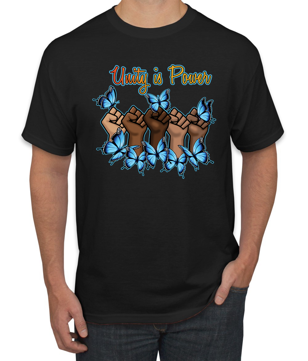 Unity Is Power Black Queens Black History Month Men Graphic Tshirt
