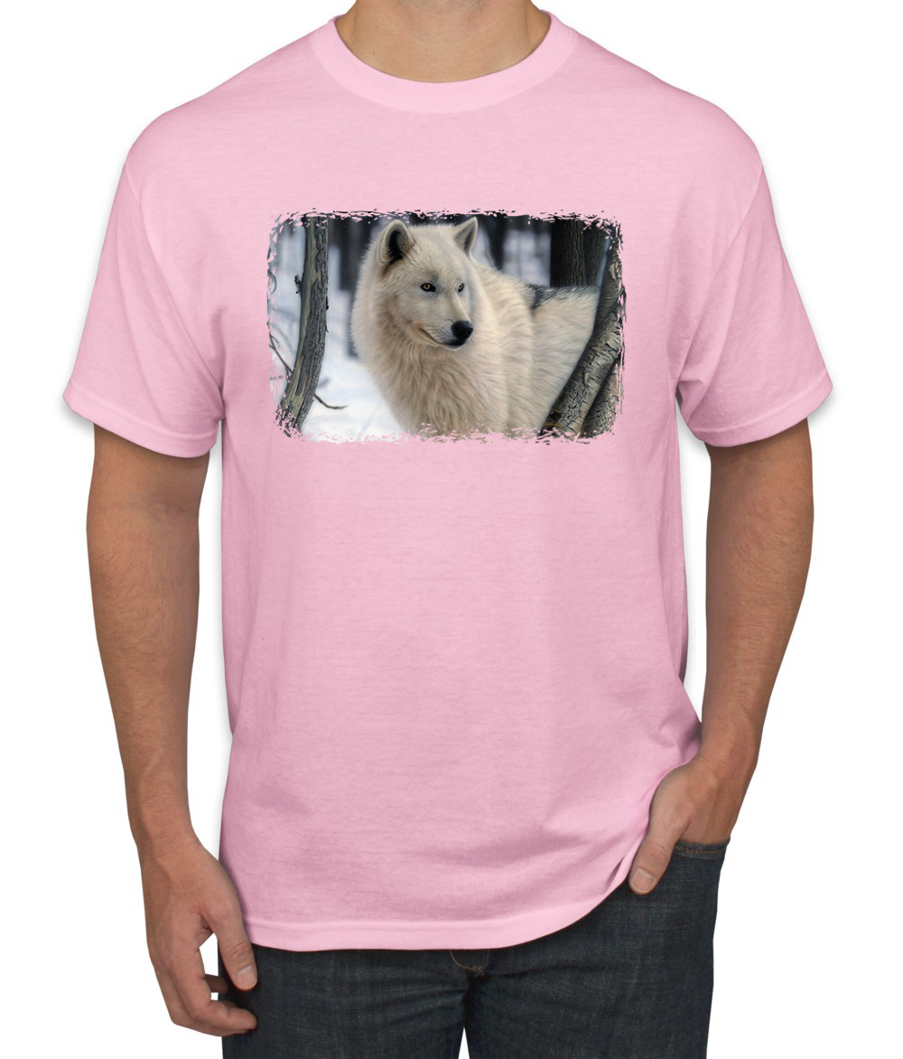 Arctic Prince Wolf Animal Men Graphic Tshirt - Picture 12 of 26