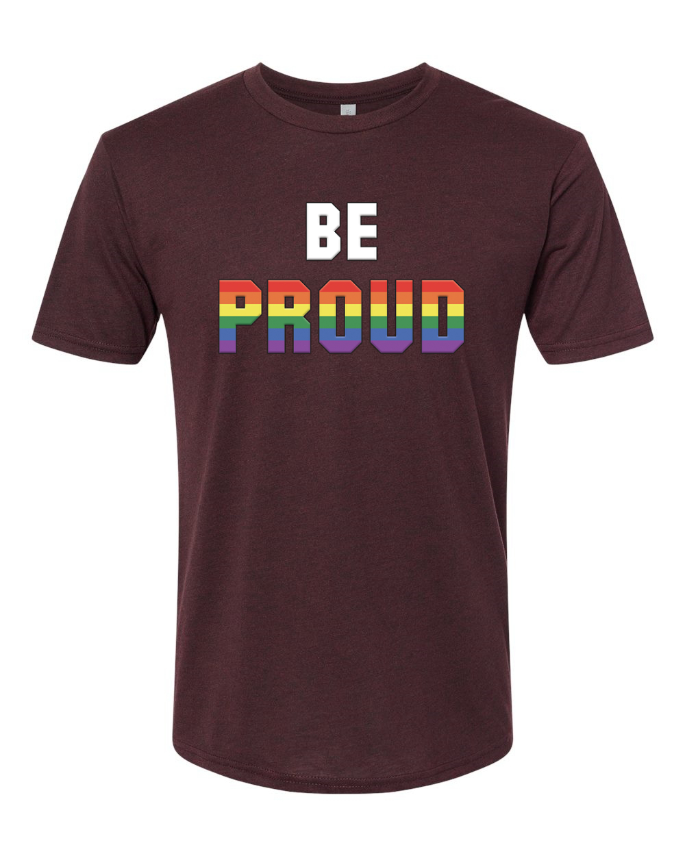 Camiseta Be Proud LGBTQ Pride Rainbow Gay Lesbiana Bisexual Transgénero Premium - Imagen 13 de 17