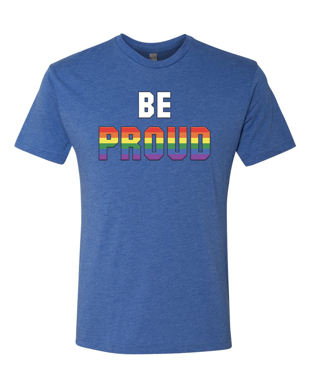 Camiseta Be Proud LGBTQ Pride Rainbow Gay Lesbiana Bisexual Transgénero Premium - Imagen 11 de 17
