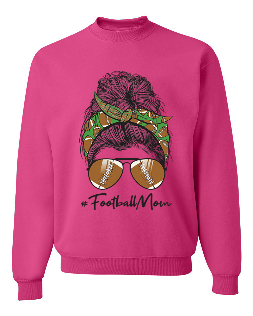 Sudadera Mom Life Fútbol Cabello Desordenado Bandana Día de la Madre Hombres Mujeres - Imagen 3 de 11