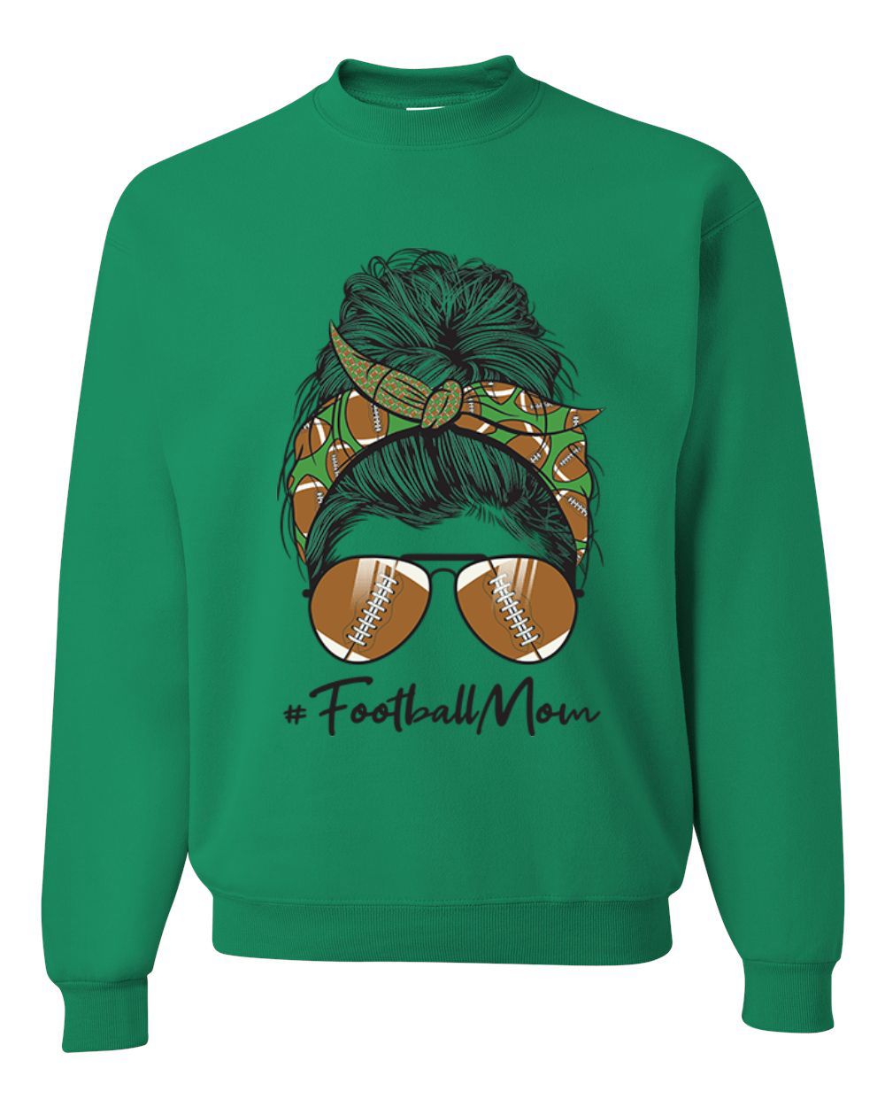 Sudadera Mom Life Fútbol Cabello Desordenado Bandana Día de la Madre Hombres Mujeres - Imagen 5 de 11
