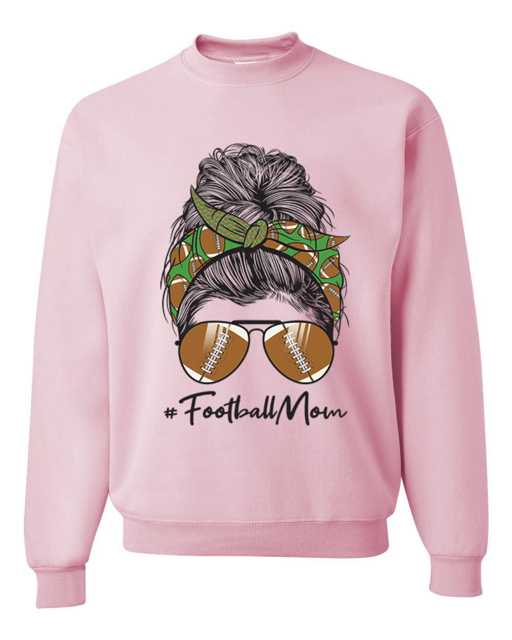 Sudadera Mom Life Fútbol Cabello Desordenado Bandana Día de la Madre Hombres Mujeres - Imagen 6 de 11