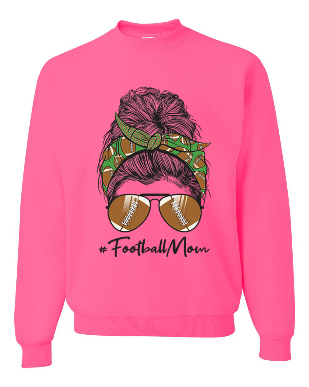 Sudadera Mom Life Fútbol Cabello Desordenado Bandana Día de la Madre Hombres Mujeres - Imagen 7 de 11