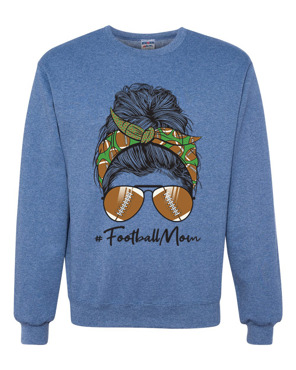 Sudadera Mom Life Fútbol Cabello Desordenado Bandana Día de la Madre Hombres Mujeres - Imagen 8 de 11