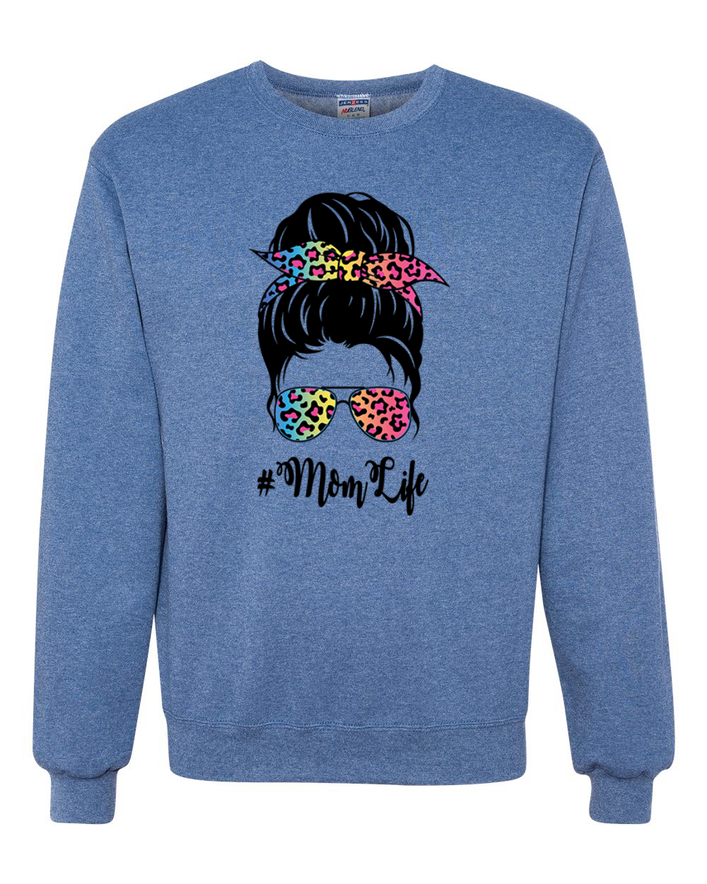 Sudadera Mom Life Cabello Desordenado Bandana Día de la Madre Hombres Mujeres - Imagen 8 de 11