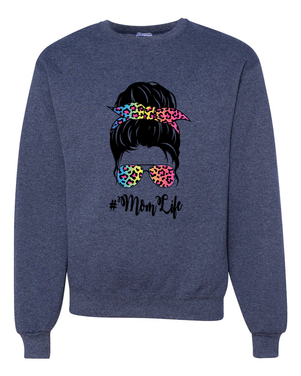 Sudadera Mom Life Cabello Desordenado Bandana Día de la Madre Hombres Mujeres - Imagen 9 de 11