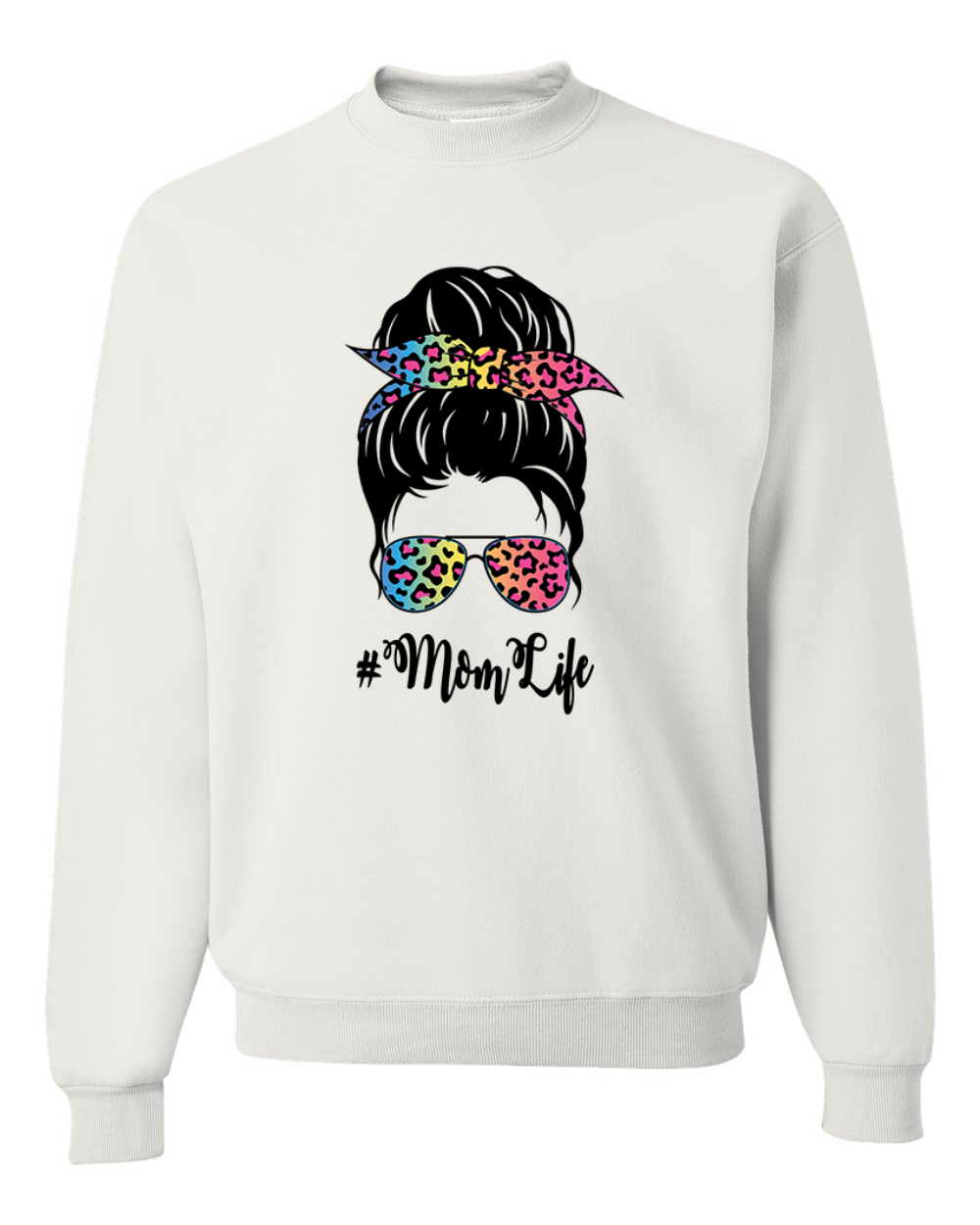 Sudadera Mom Life Cabello Desordenado Bandana Día de la Madre Hombres Mujeres - Imagen 11 de 11
