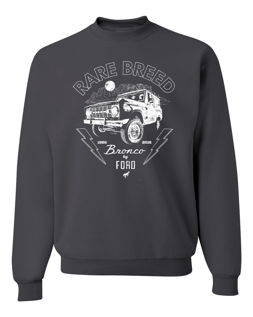 Rare Breed Ford Bronco Cars and Trucks Unisex Crewneck Sweatshirt