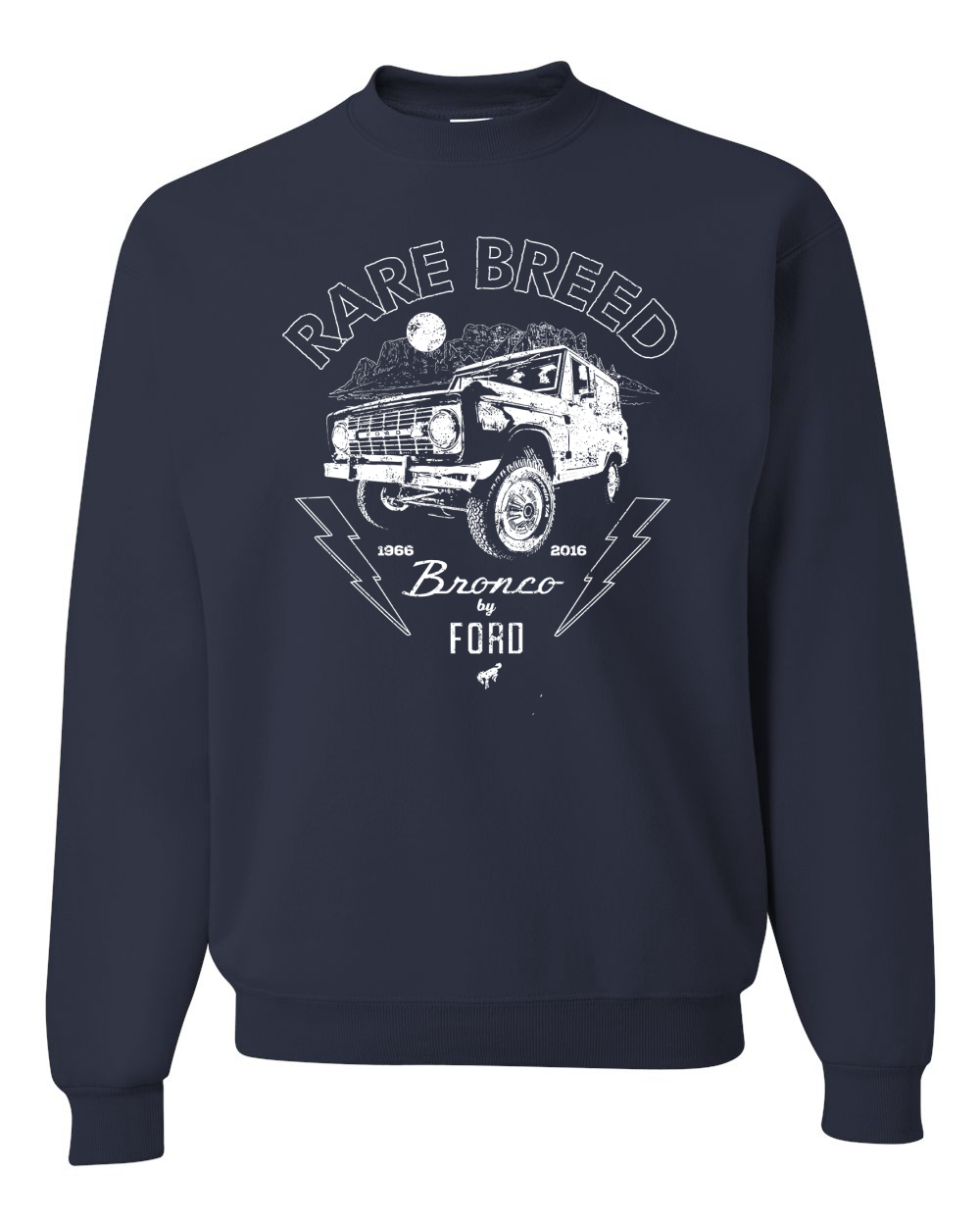 Rare Breed Ford Bronco Cars and Trucks Unisex Crewneck Sweatshirt