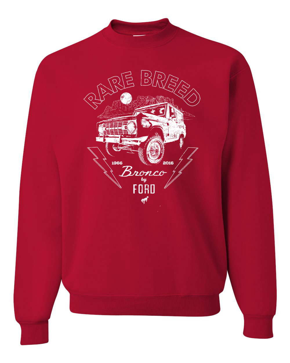 Rare Breed Ford Bronco Cars and Trucks Unisex Crewneck Sweatshirt