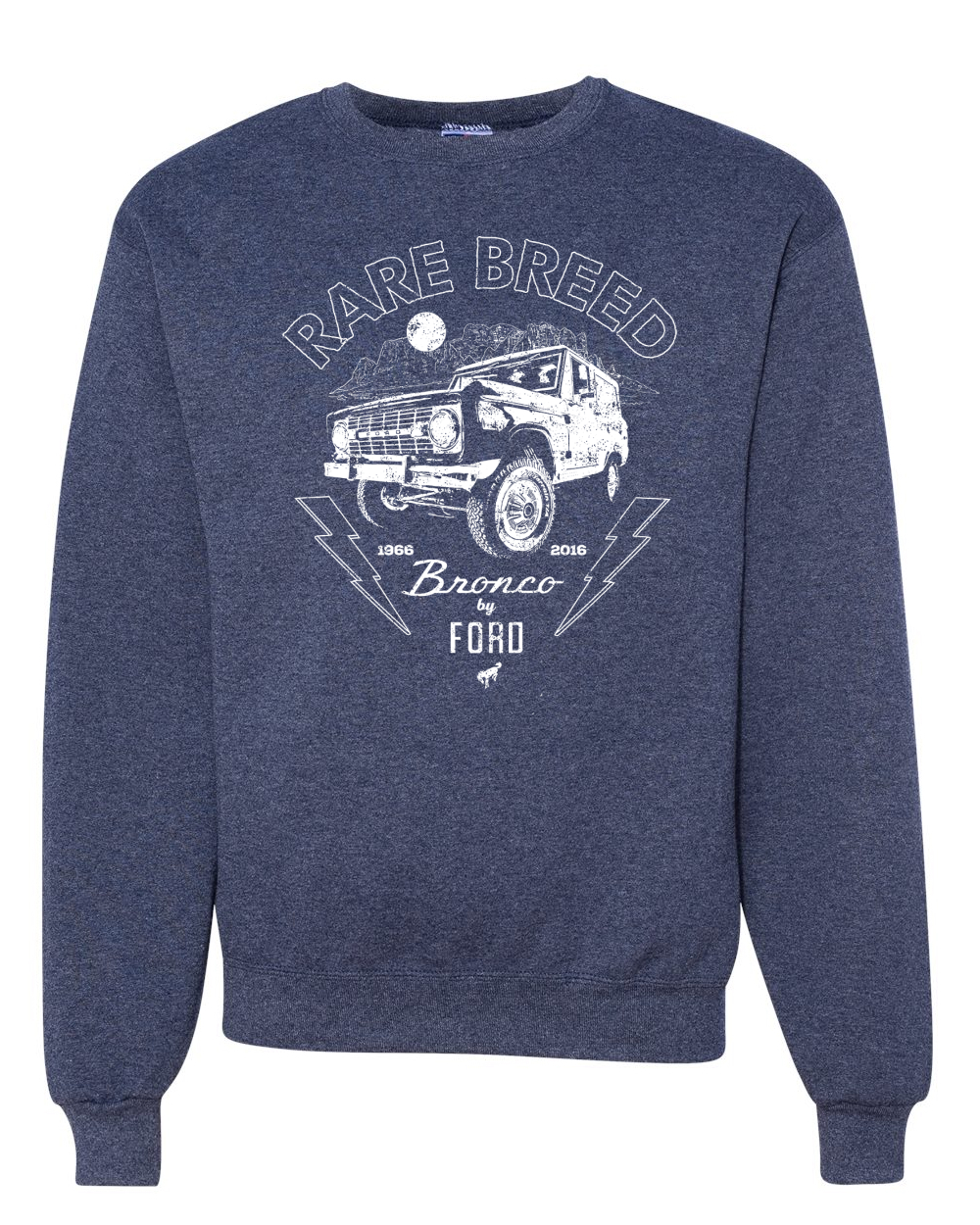 Rare Breed Ford Bronco Cars and Trucks Unisex Crewneck Sweatshirt