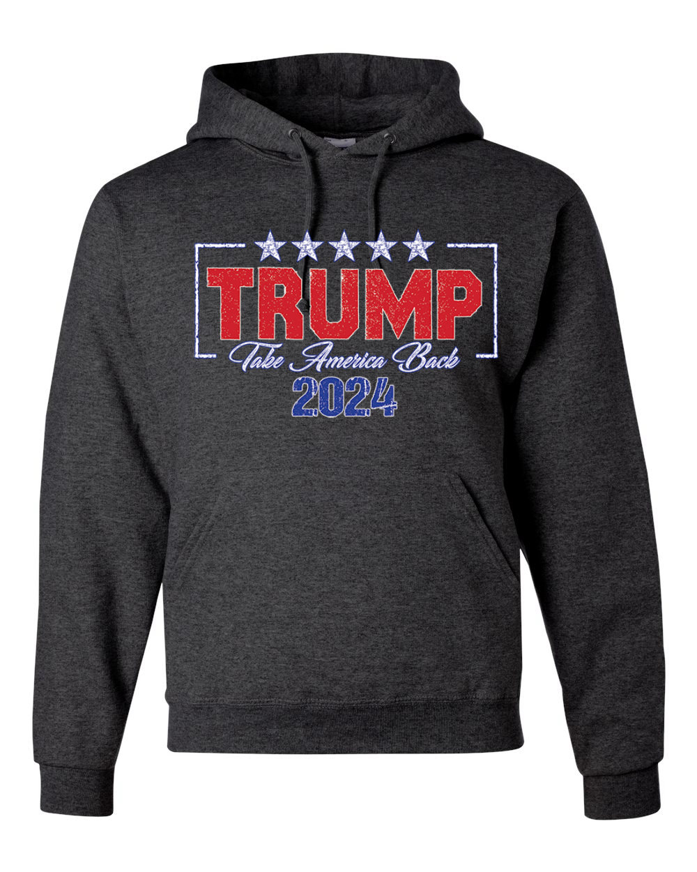 Trump 2024 Take America Back Political Men Women Hooded Sweatshirt - Picture 5 of 15