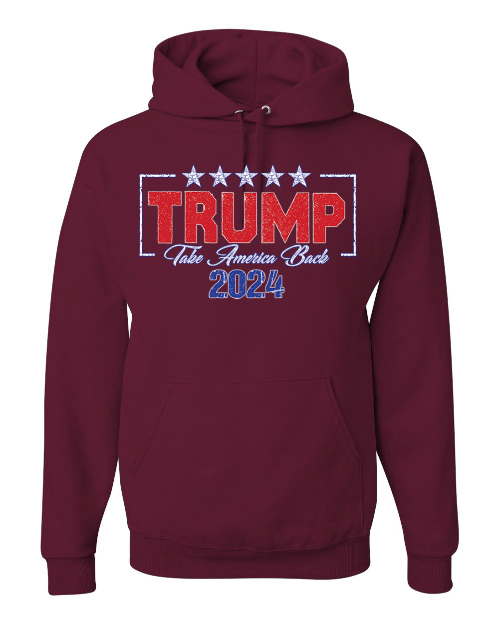 Trump 2024 Take America Back Political Men Women Hooded Sweatshirt - Picture 9 of 15