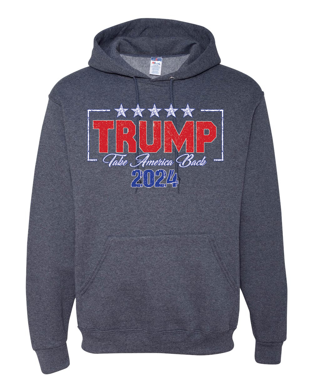 Trump 2024 Take America Back Political Men Women Hooded Sweatshirt - Picture 14 of 15