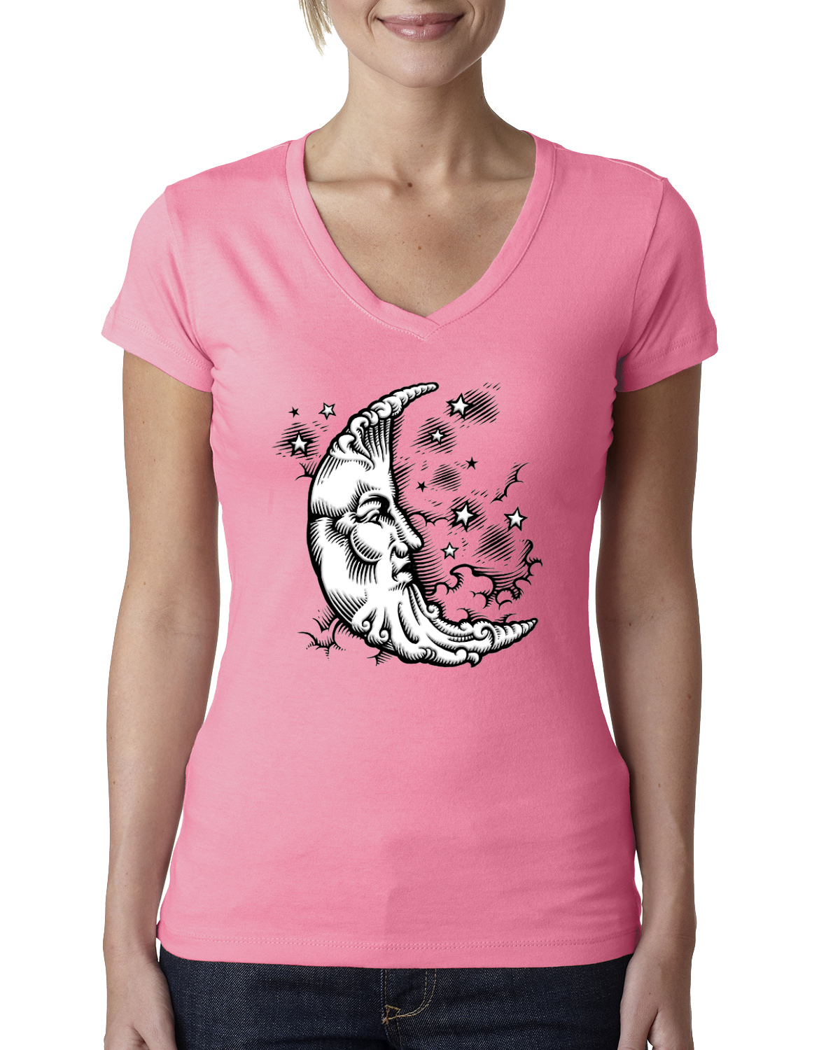 Camiseta Tarot Tarjeta de Regalo para Mamá Esposa Luna Creciente Astrología Zen Estampado Soplo Esposa Mujeres - Imagen 7 de 10