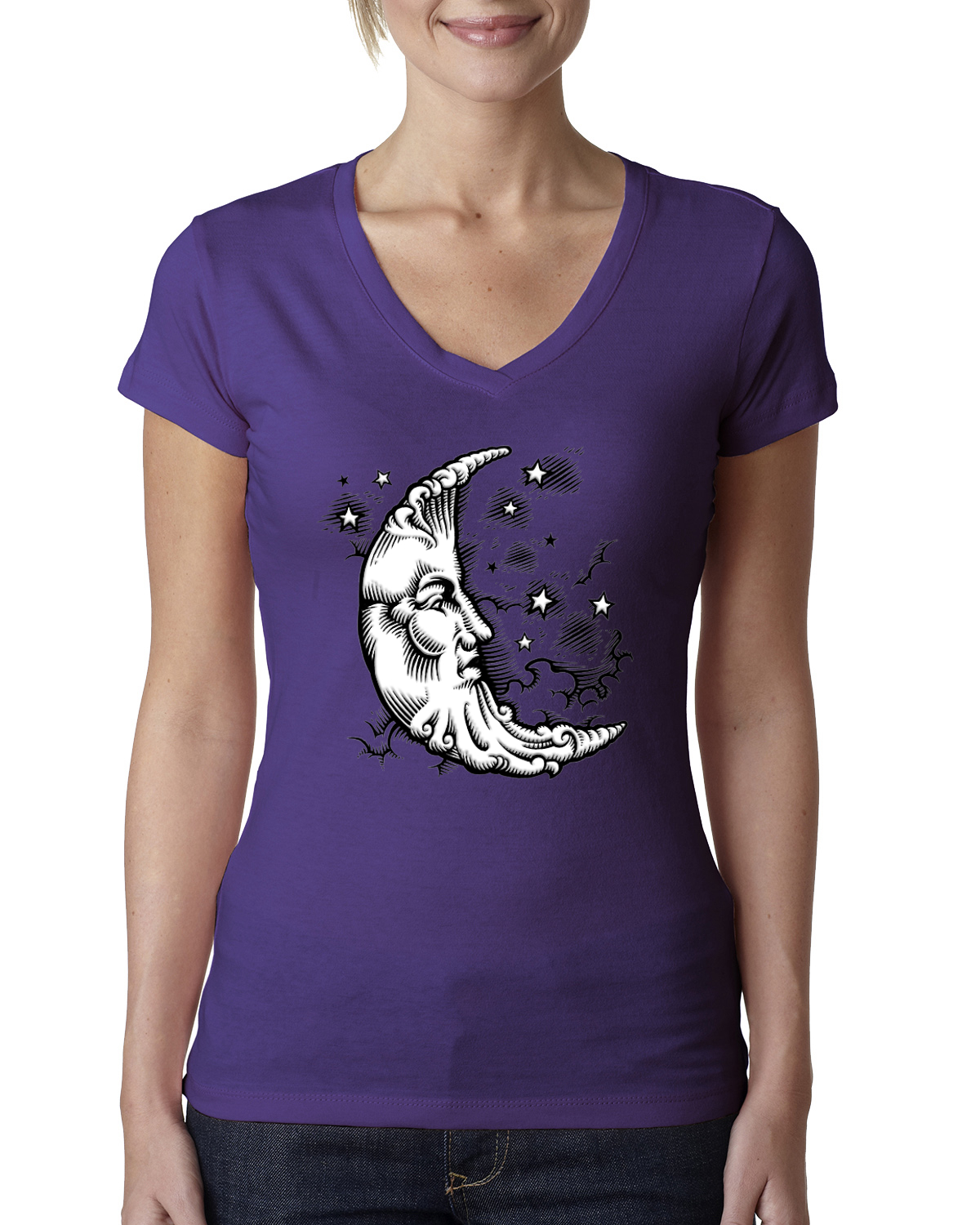 Camiseta Tarot Tarjeta de Regalo para Mamá Esposa Luna Creciente Astrología Zen Estampado Soplo Esposa Mujeres - Imagen 8 de 10