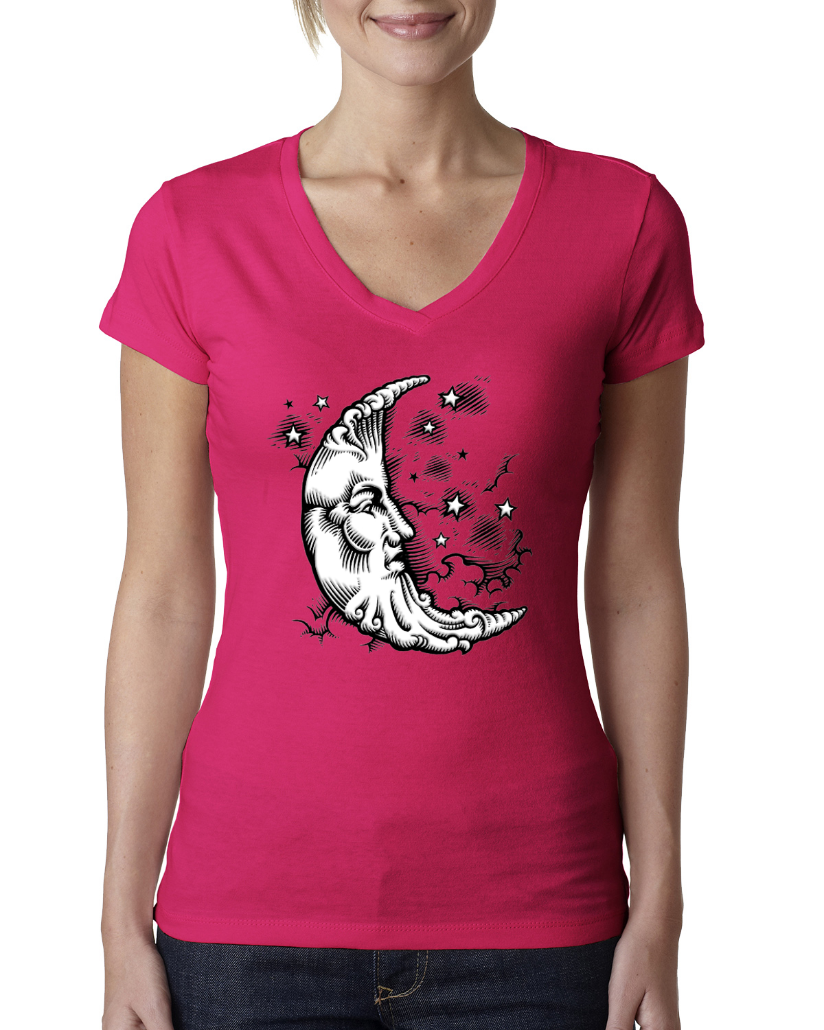 Camiseta Tarot Tarjeta de Regalo para Mamá Esposa Luna Creciente Astrología Zen Estampado Soplo Esposa Mujeres - Imagen 9 de 10
