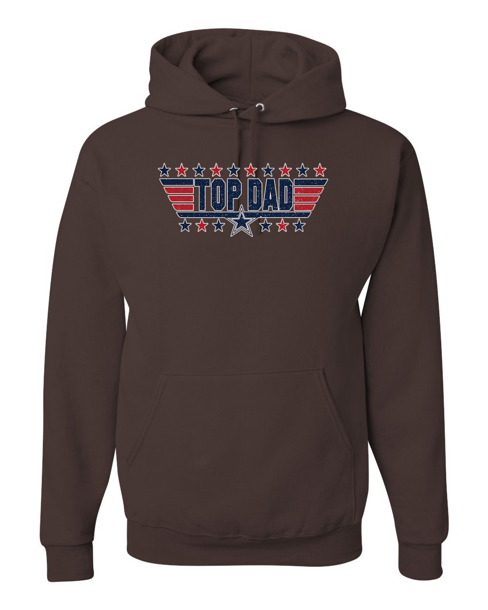 Top Dad for Husband Fathers Day Men Women Hooded Sweatshirt - Picture 13 of 13
