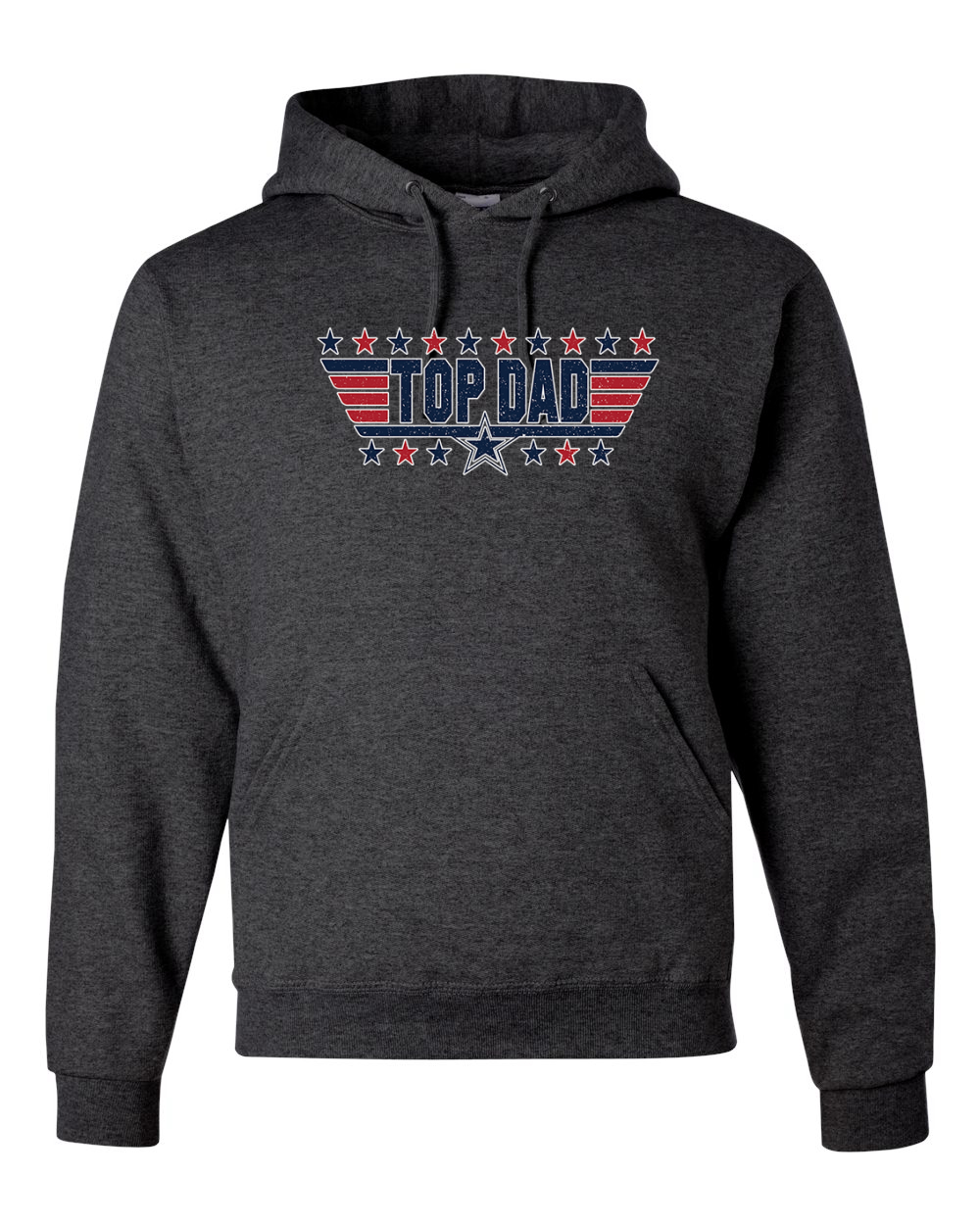 Top Dad for Husband Fathers Day Men Women Hooded Sweatshirt - Picture 6 of 13