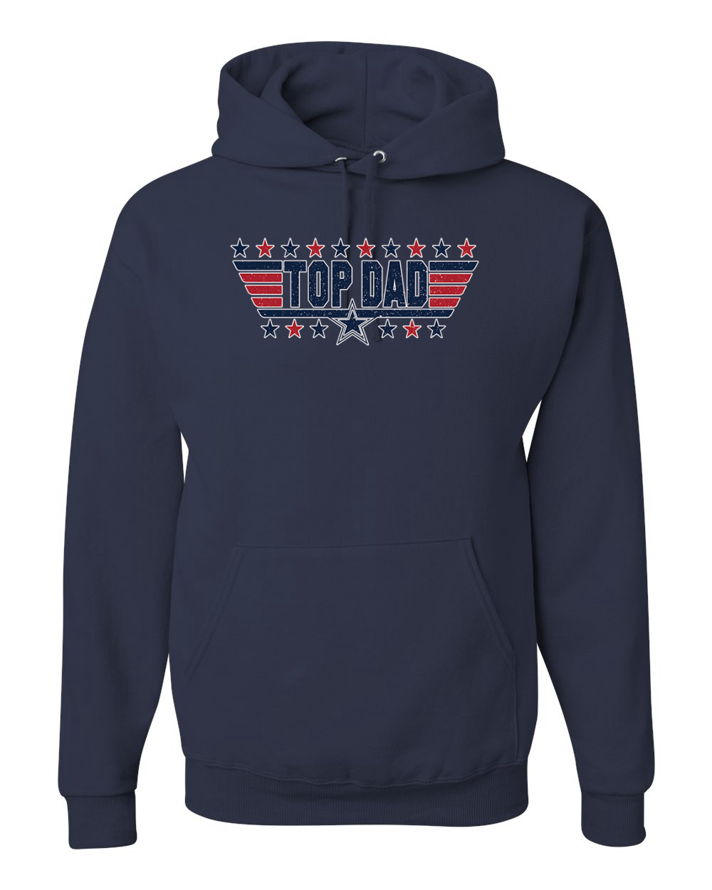 Top Dad for Husband Fathers Day Men Women Hooded Sweatshirt - Picture 8 of 13