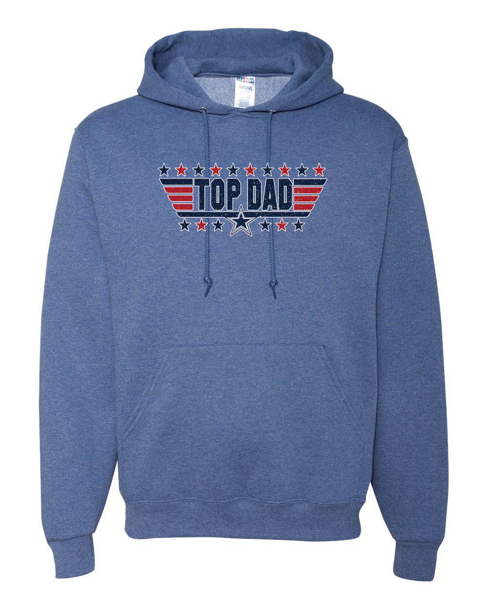Top Dad for Husband Fathers Day Men Women Hooded Sweatshirt - Picture 10 of 13