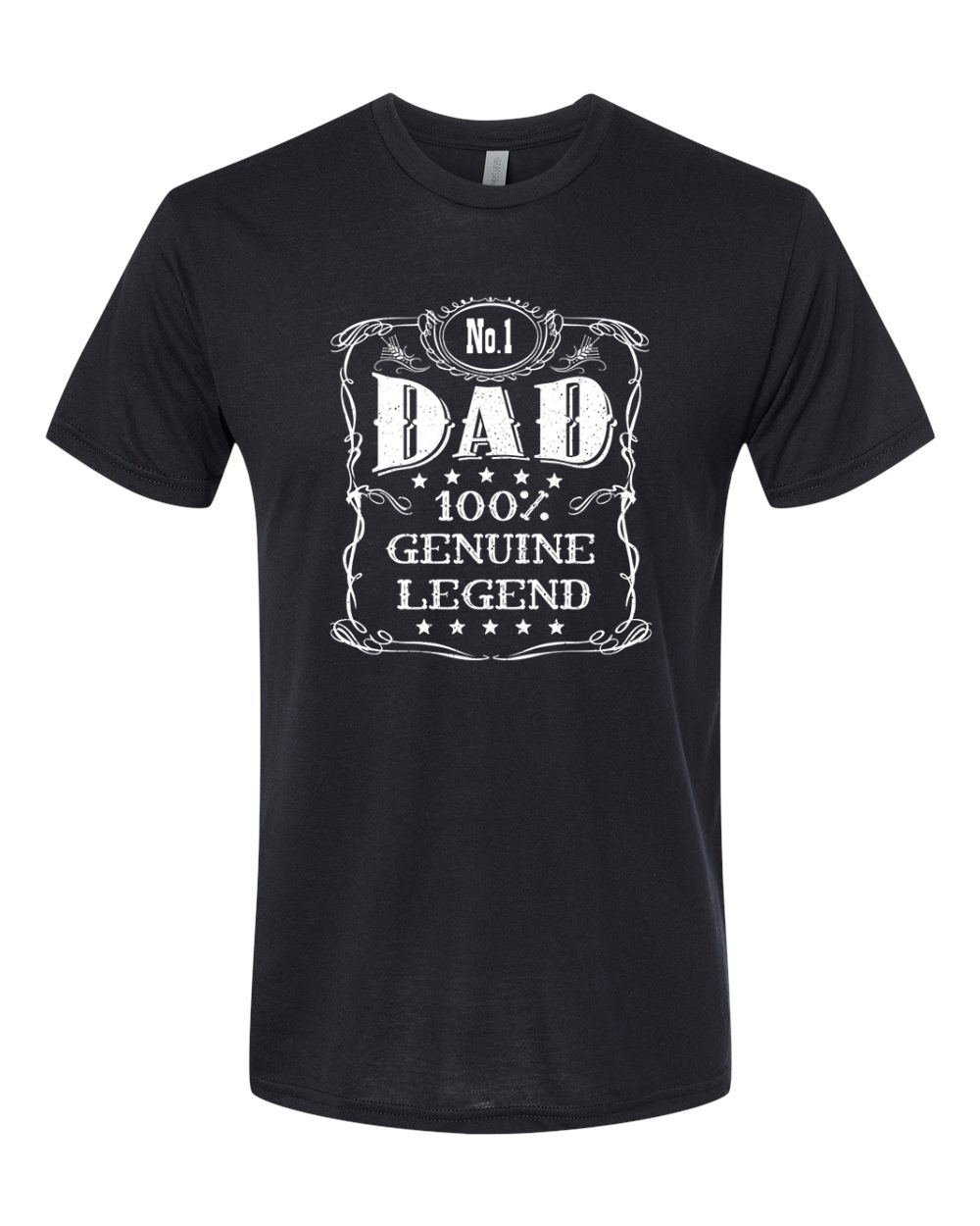 Camiseta No One Dad Genuine Legend Día del Padre Hombres Premium Tri Mezcla - Imagen 12 de 13