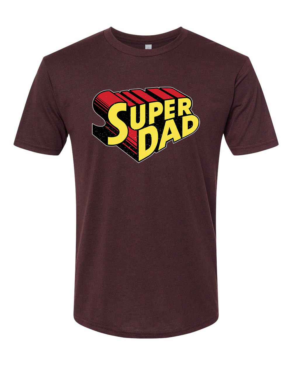 Super Dad Best Dad Fathers Day Men Premium Tri Blend Tshirt - Picture 12 of 16