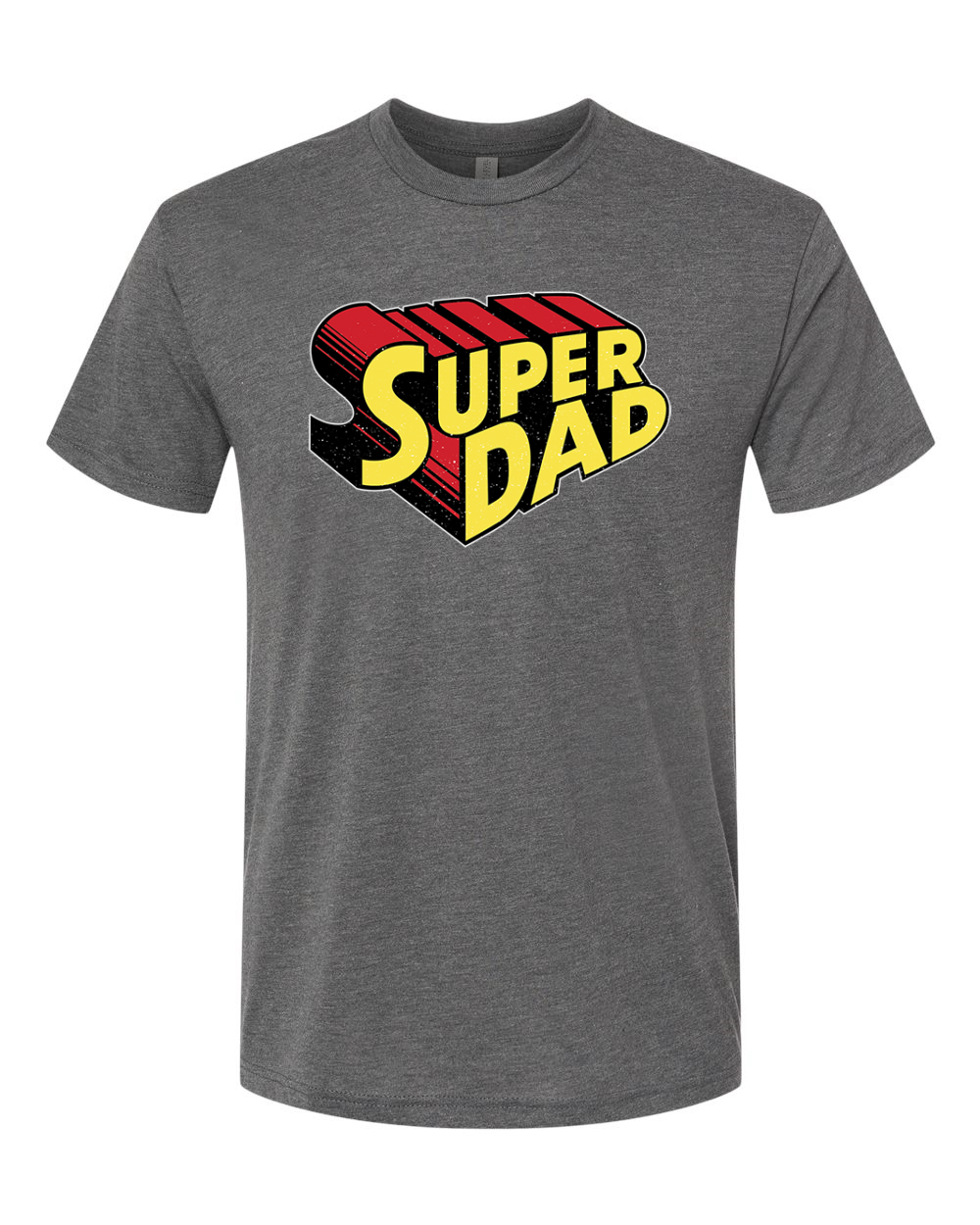 Super Dad Best Dad Fathers Day Men Premium Tri Blend Tshirt - Picture 14 of 16