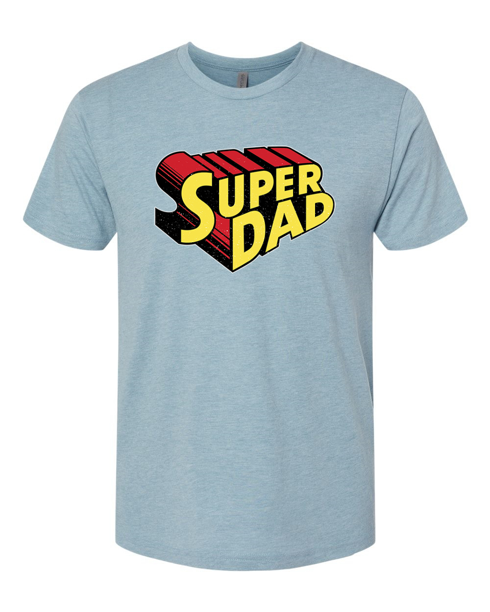 Super Dad Best Dad Fathers Day Men Premium Tri Blend Tshirt - Picture 15 of 16