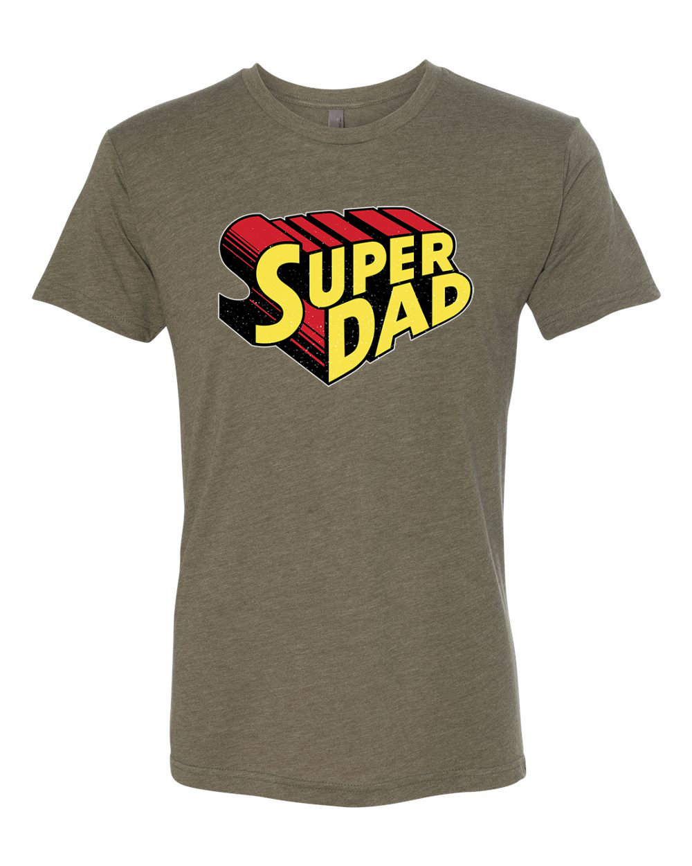Super Dad Best Dad Fathers Day Men Premium Tri Blend Tshirt - Picture 11 of 16