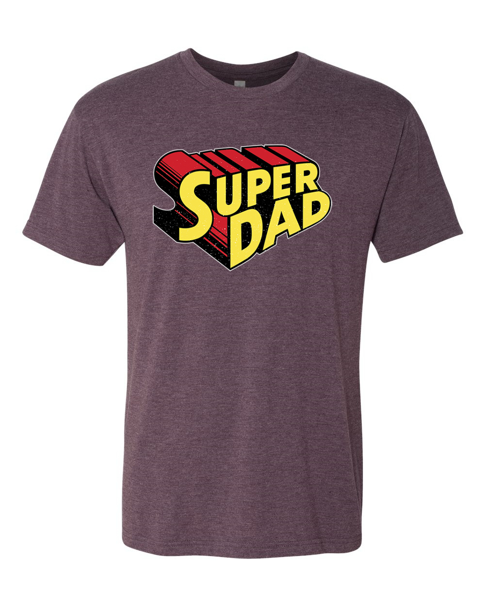 Super Dad Best Dad Fathers Day Men Premium Tri Blend Tshirt - Picture 8 of 16
