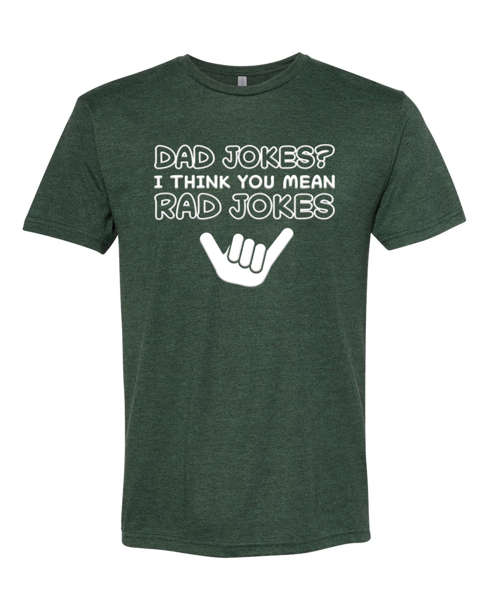 Camiseta Dad Jokes I Think You Mean Rad Jokes Día del Padre Hombres Premium Tri Mezcla - Imagen 3 de 13
