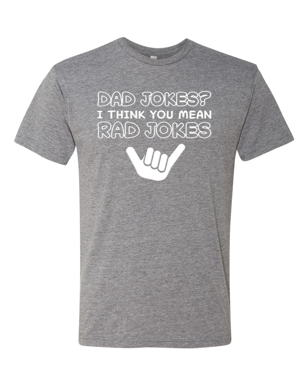 Camiseta Dad Jokes I Think You Mean Rad Jokes Día del Padre Hombres Premium Tri Mezcla - Imagen 4 de 13