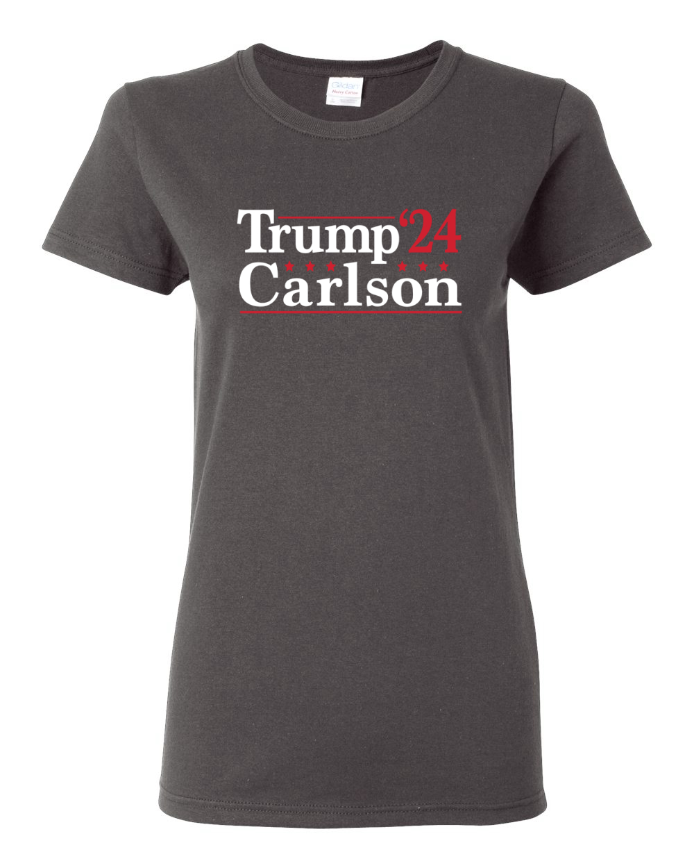 Trump Carlson Alliance 2024 Elections Political Women Graphic Shirt - Picture 4 of 10