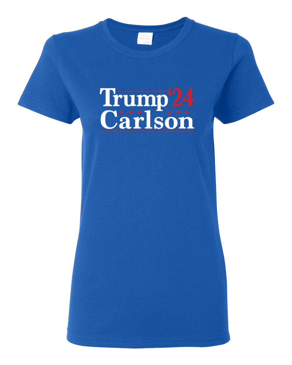 Trump Carlson Alliance 2024 Elections Political Women Graphic Shirt - Picture 10 of 10