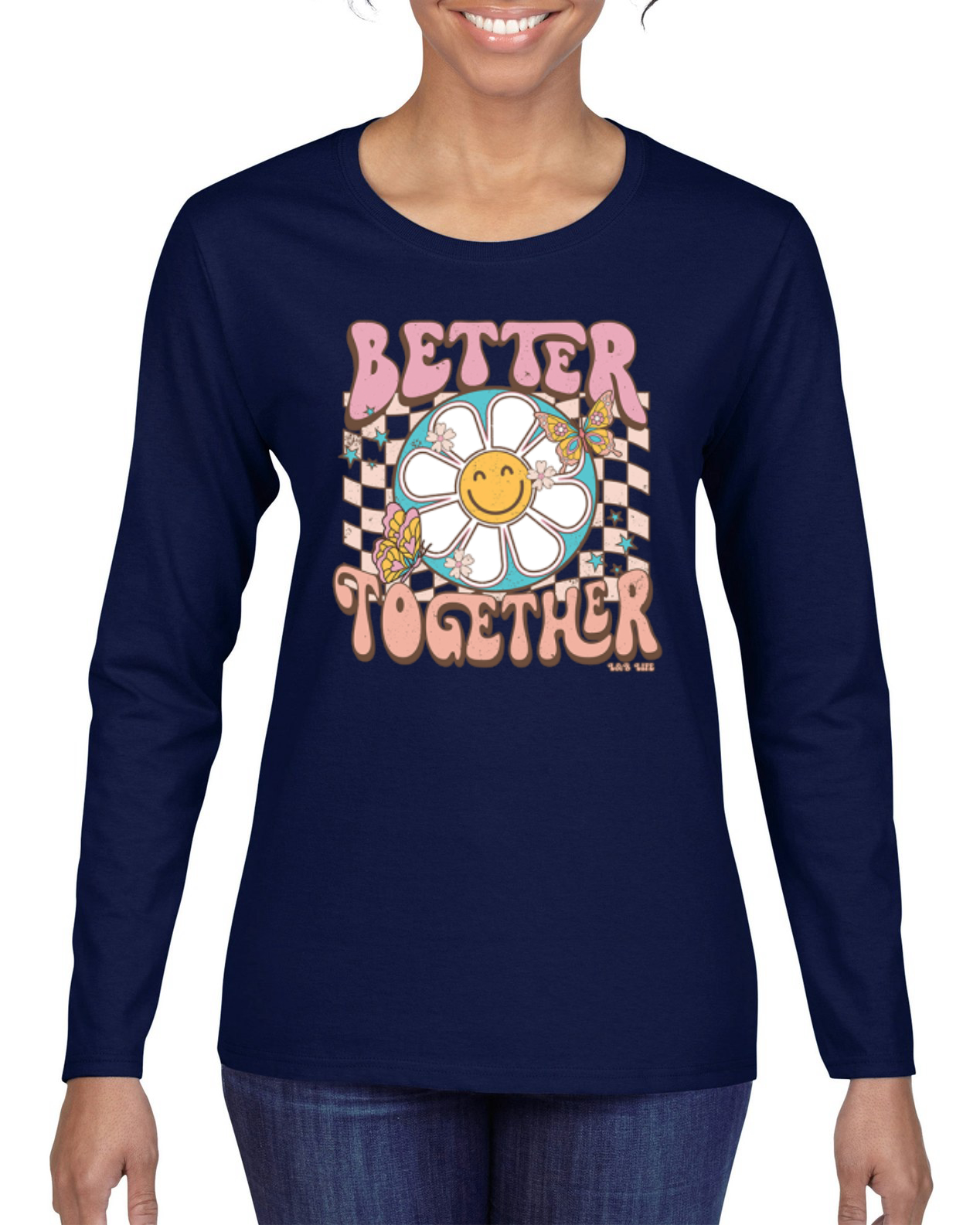 Camiseta deportiva gráfica manga larga Its About To Get Miami Soccer Skyline para mujer - Imagen 5 de 8