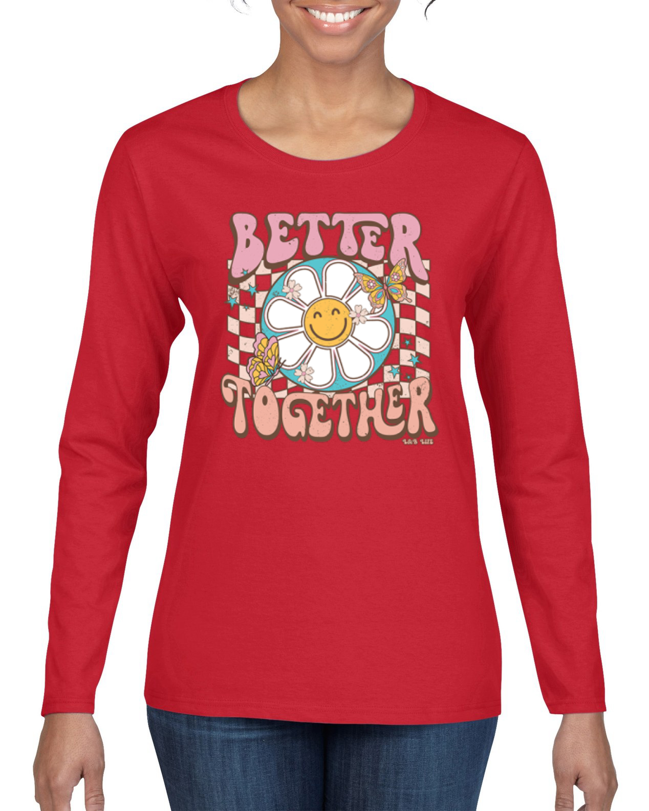 Camiseta deportiva gráfica manga larga Its About To Get Miami Soccer Skyline para mujer - Imagen 6 de 8