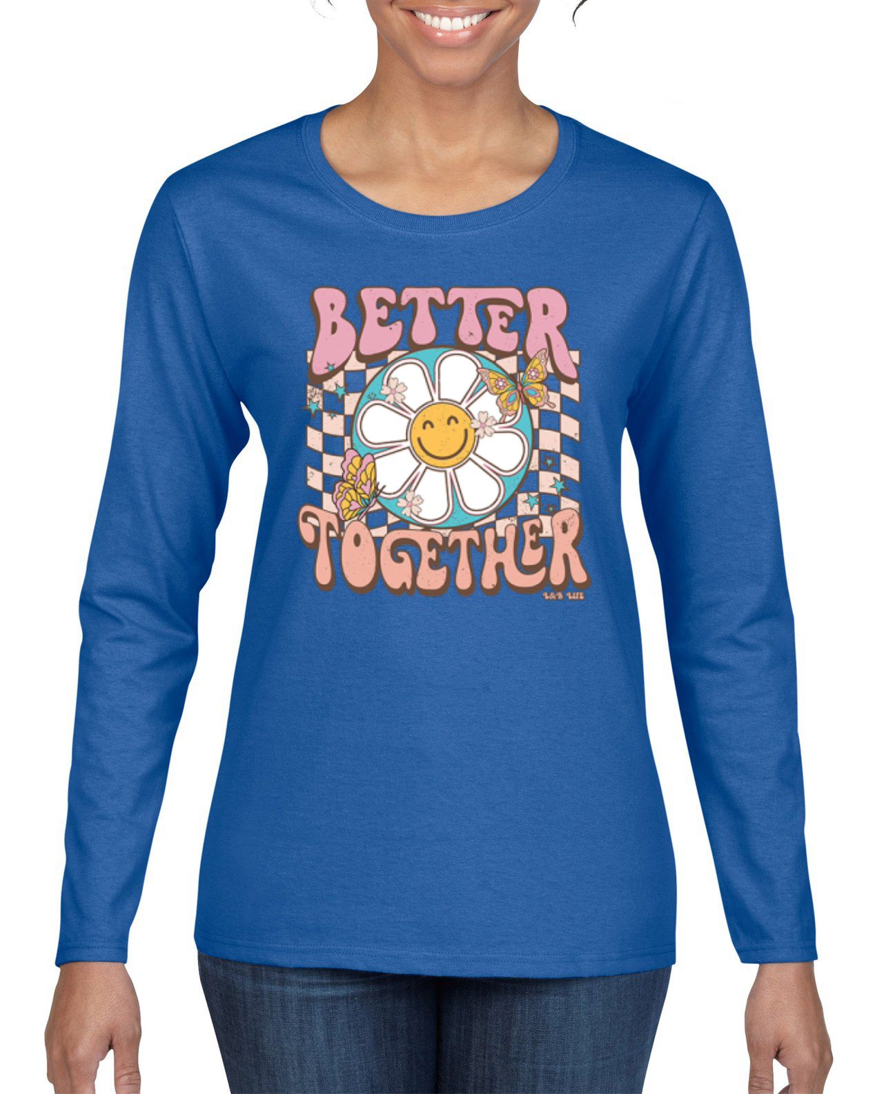 Camiseta deportiva gráfica manga larga Its About To Get Miami Soccer Skyline para mujer - Imagen 7 de 8