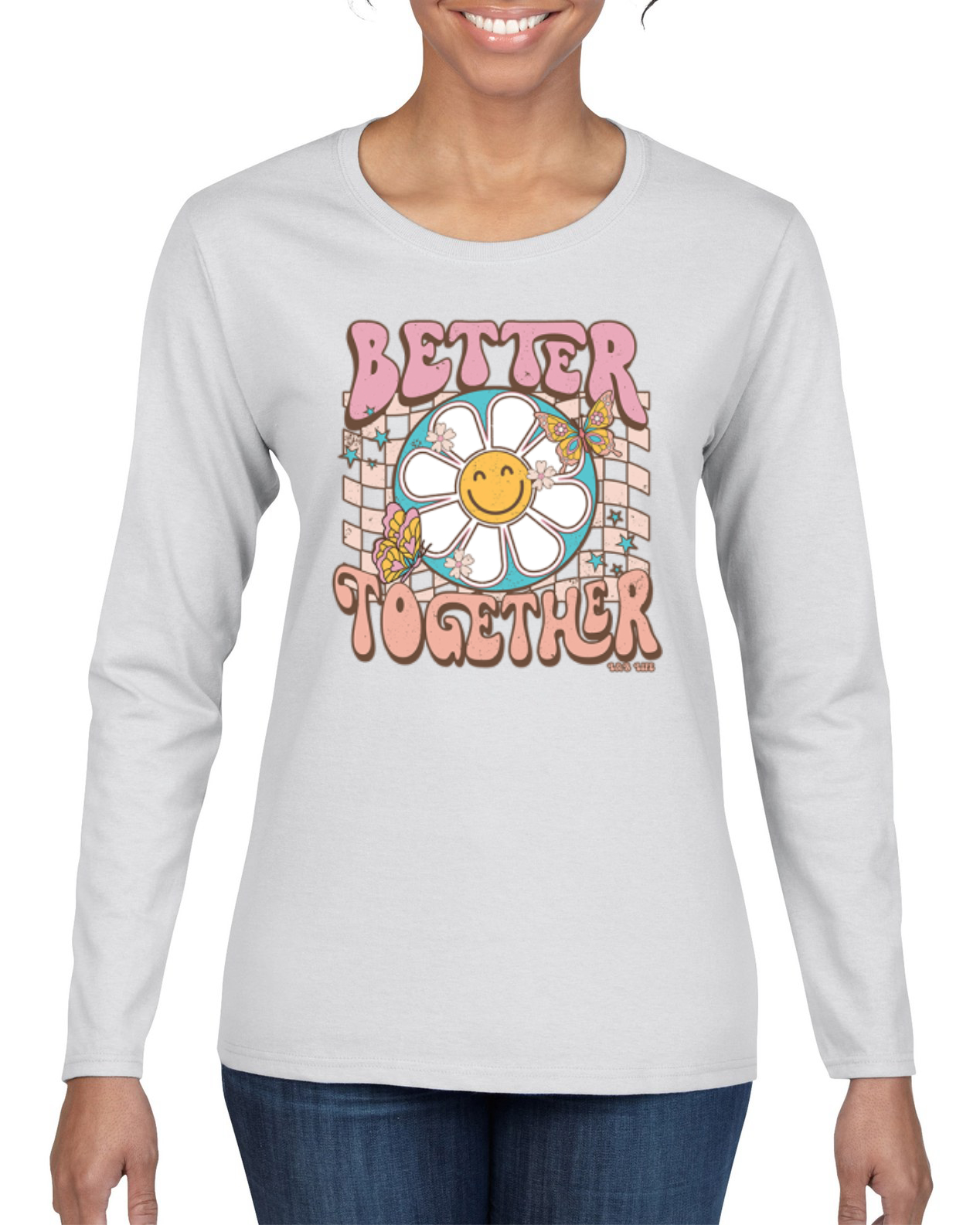 Camiseta deportiva gráfica manga larga Its About To Get Miami Soccer Skyline para mujer - Imagen 8 de 8