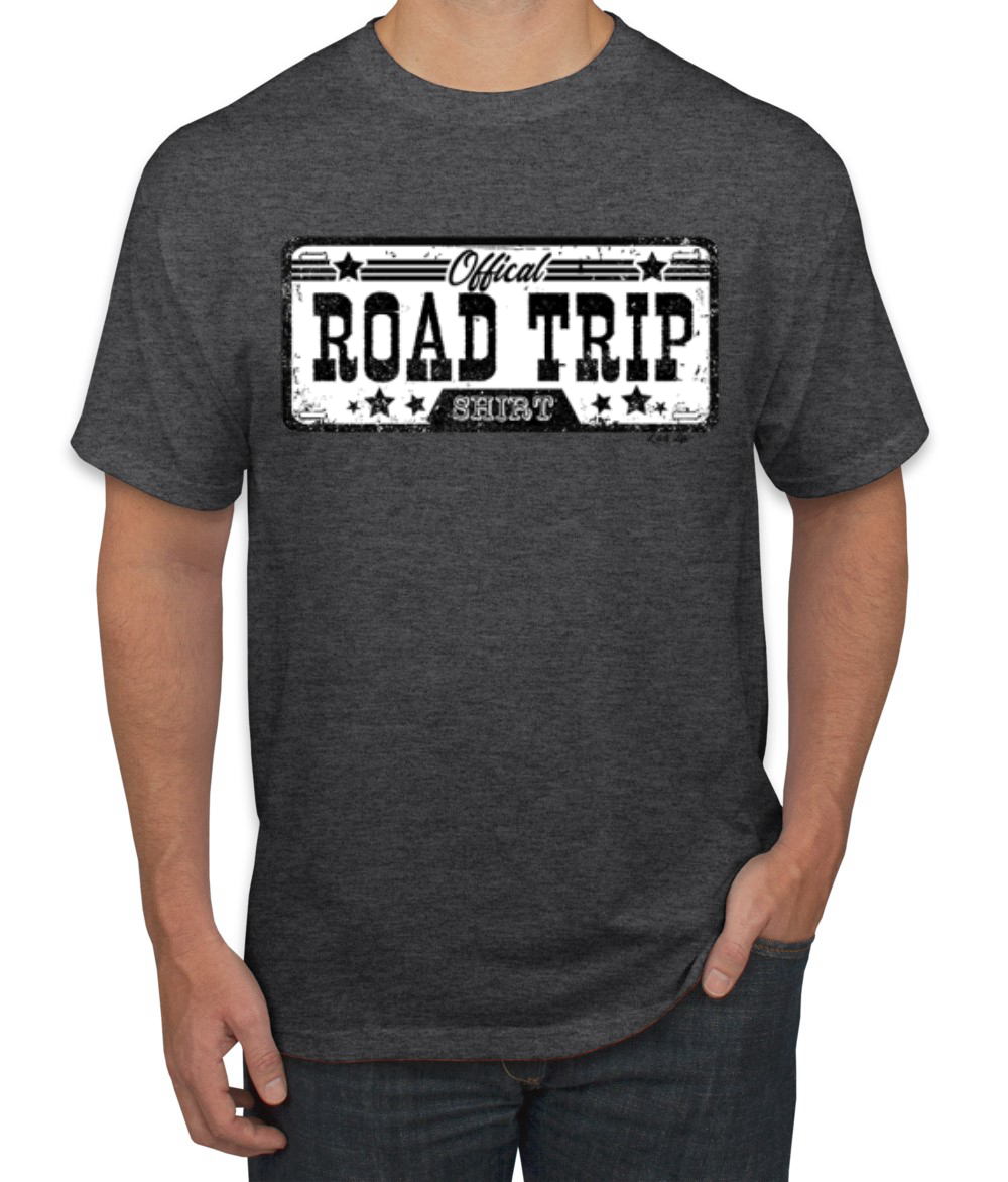 Official Road Trip Shirt Retro Black and White Men TShirt - Picture 6 of 19
