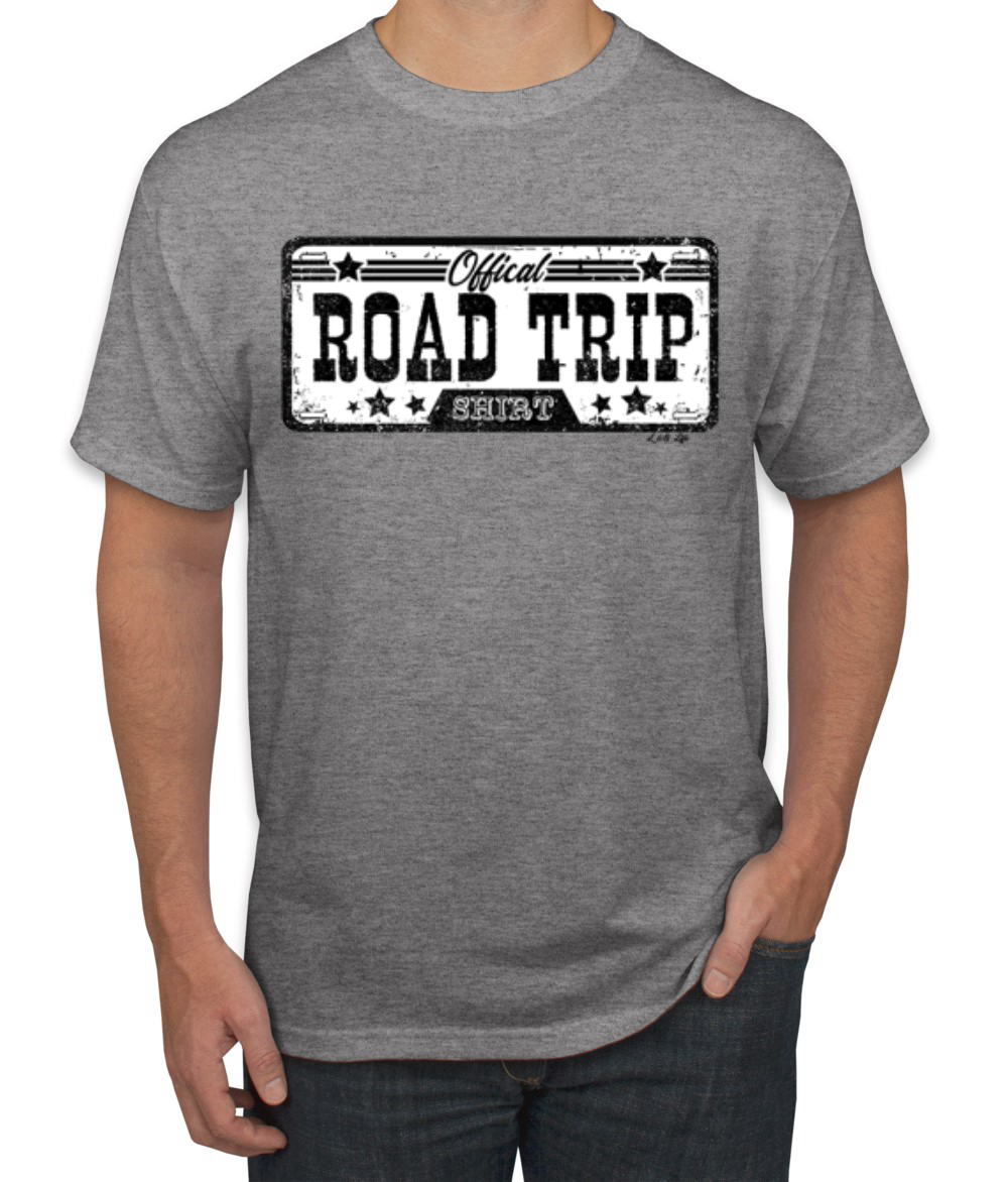 Official Road Trip Shirt Retro Black and White Men TShirt - Picture 7 of 19