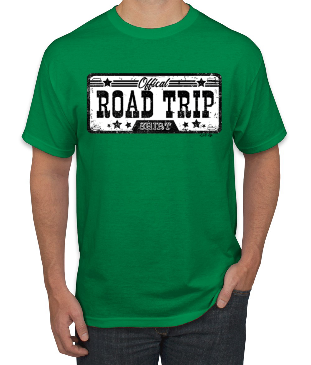 Official Road Trip Shirt Retro Black and White Men TShirt - Picture 8 of 19