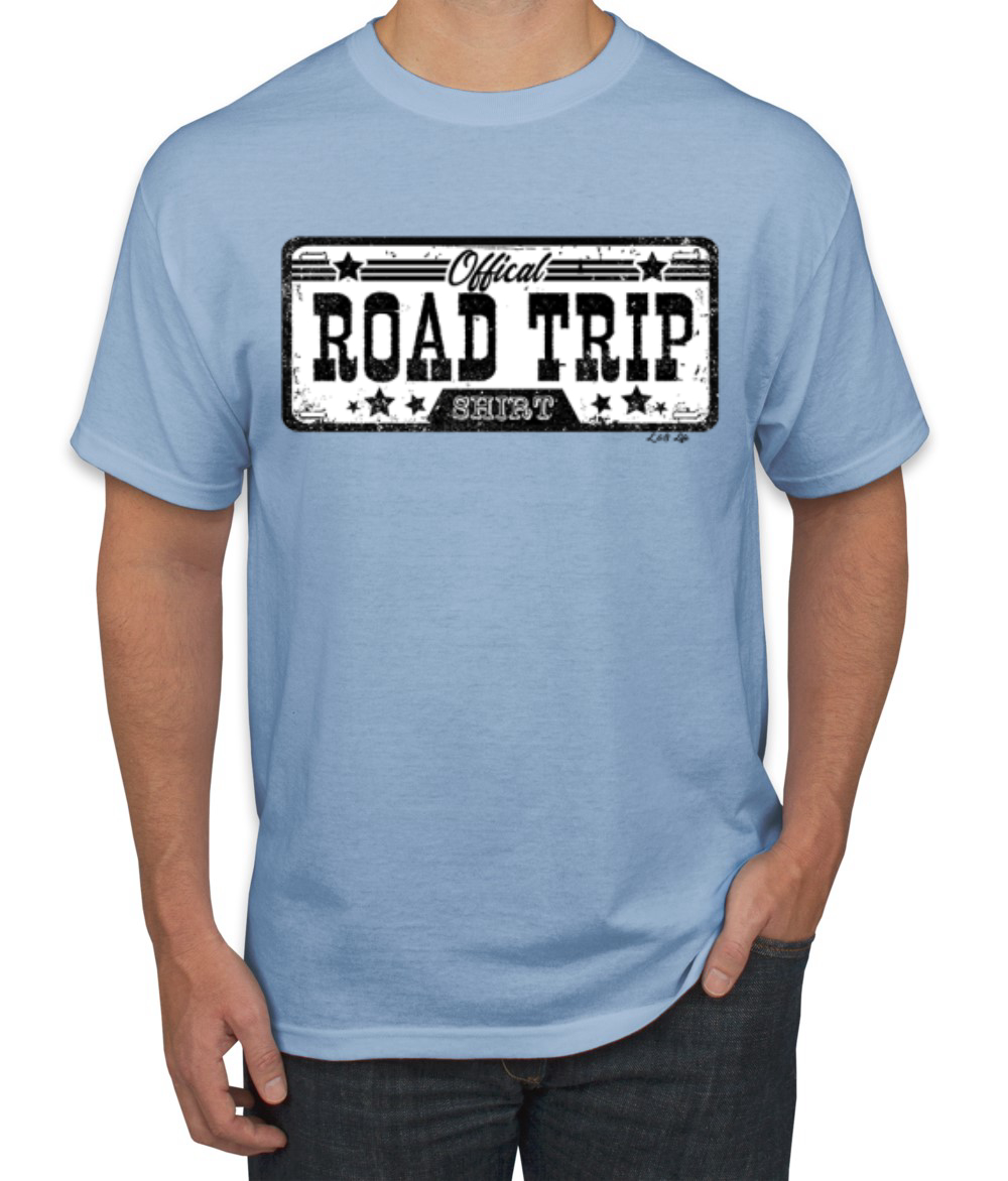 Official Road Trip Shirt Retro Black and White Men TShirt - Picture 17 of 19