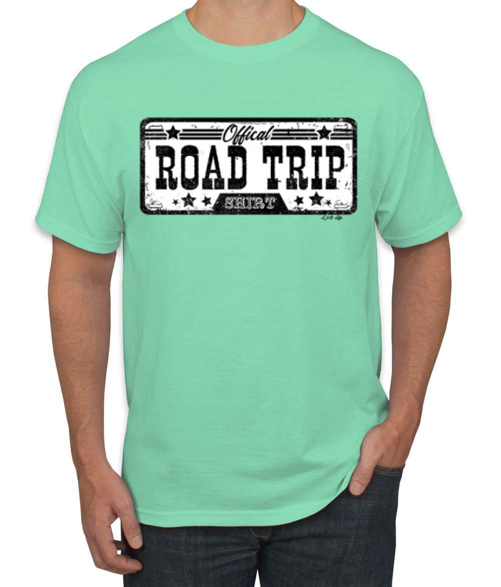 Official Road Trip Shirt Retro Black and White Men TShirt - Picture 16 of 19
