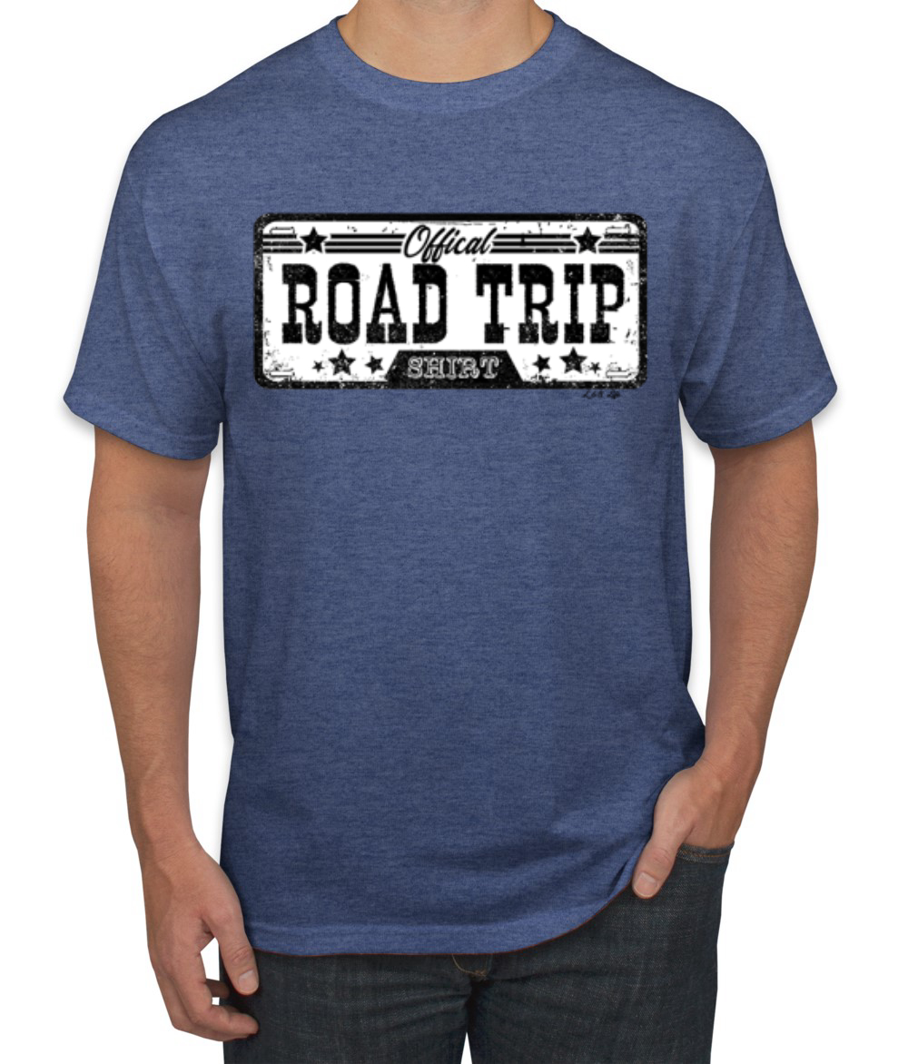 Official Road Trip Shirt Retro Black and White Men TShirt - Picture 12 of 19