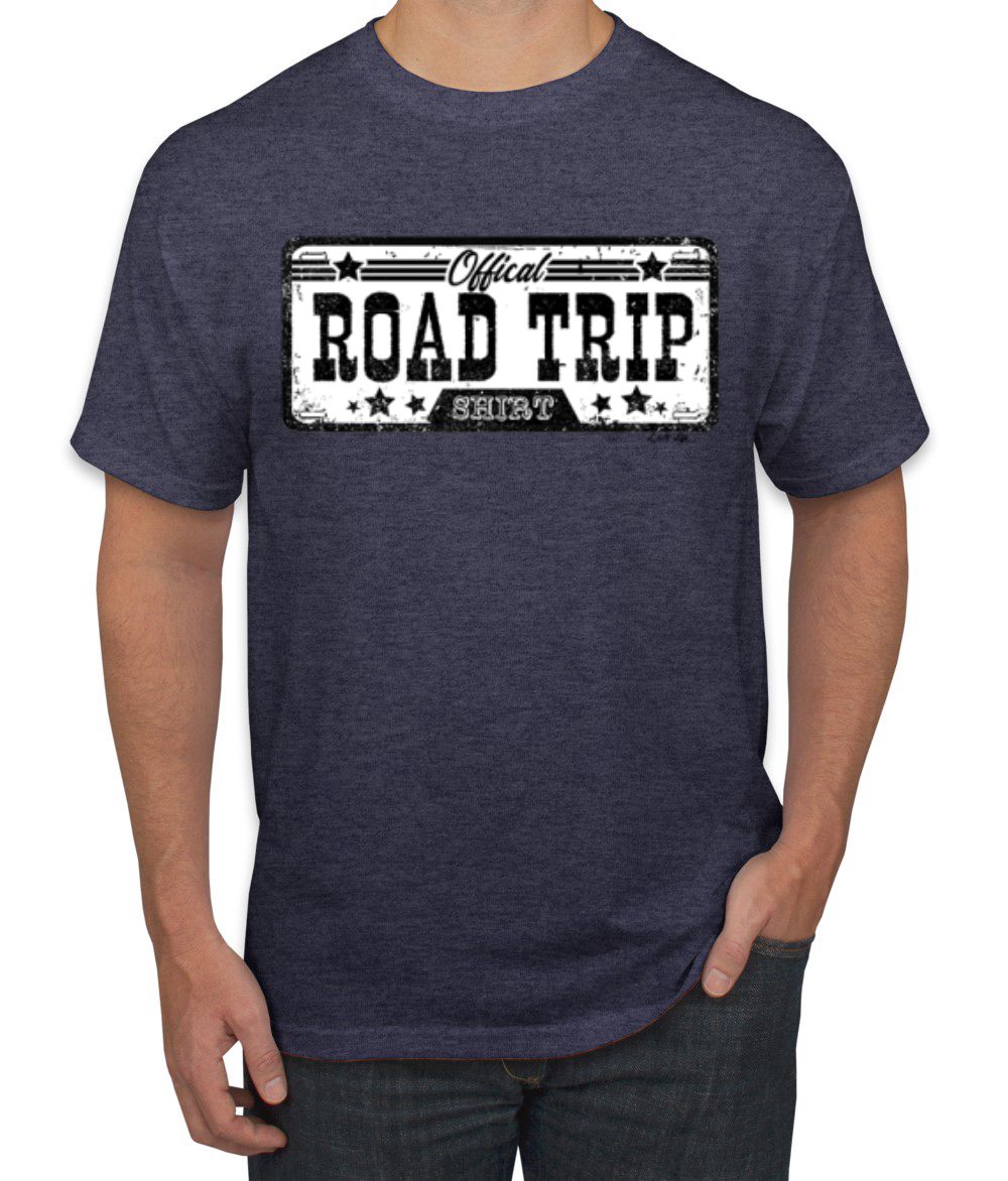Official Road Trip Shirt Retro Black and White Men TShirt - Picture 13 of 19