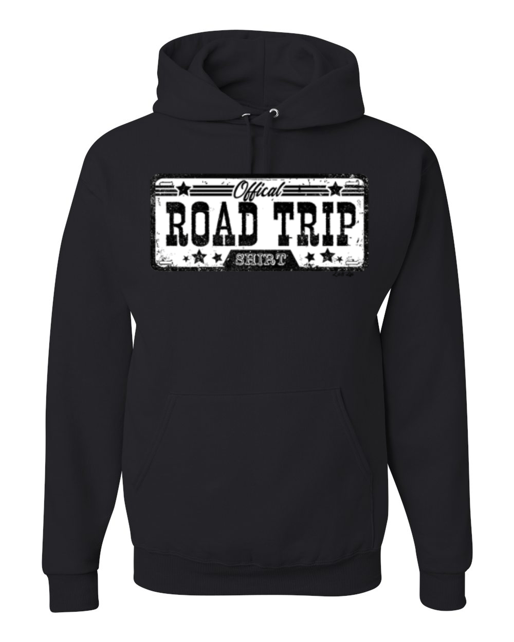 Official Road Trip Shirt Retro Black and White Unisex Hoodie Sweatshirt