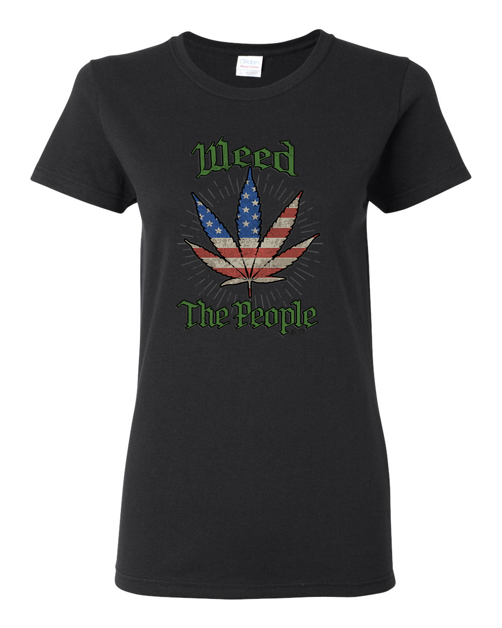 Weed the People Weed T-shirt grafica donna - Foto 3 di 7
