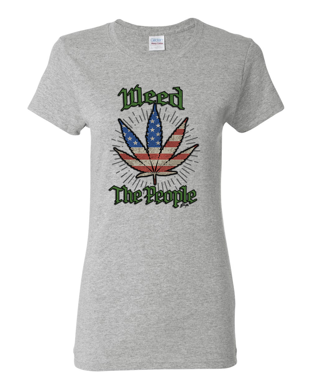 Weed the People Weed T-shirt grafica donna - Foto 5 di 7